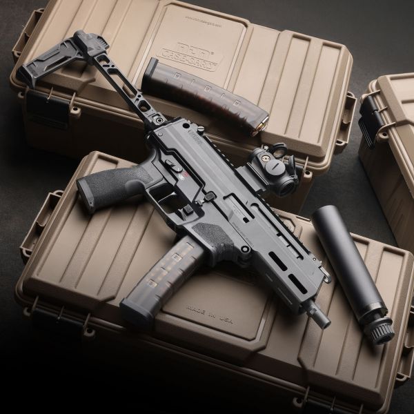 Springfield's Kuna Tri-Lug: A Roller-Delayed 9mm PDW With the Suppressor Mount Baked In